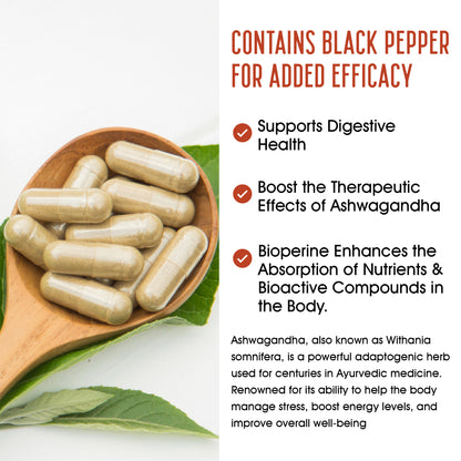 Biologisch Ashwagandha 600 mg 60 Capsules