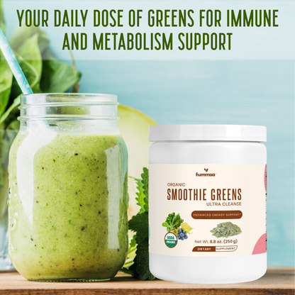 Batido de verduras ultralimpio