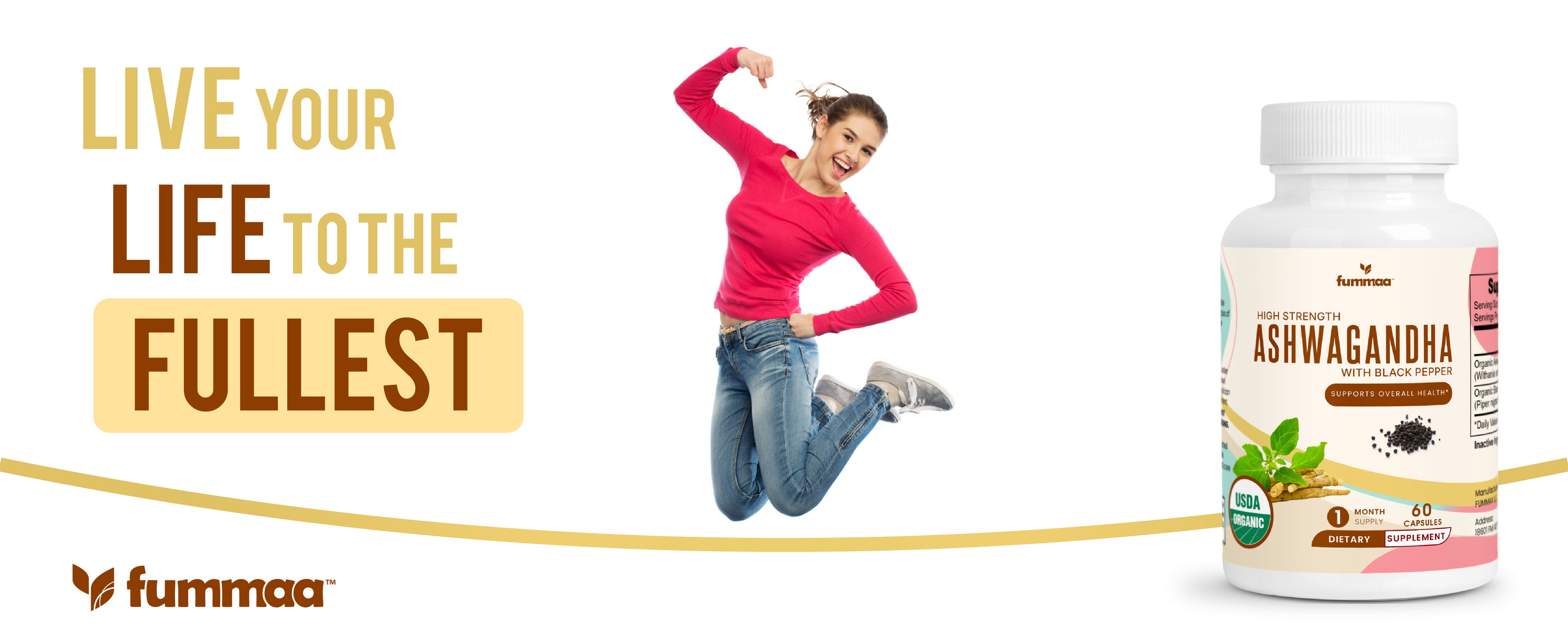 Ashwagandha Capsules for Strength, Stamina & Height | Pure &  Natural | Men & Women