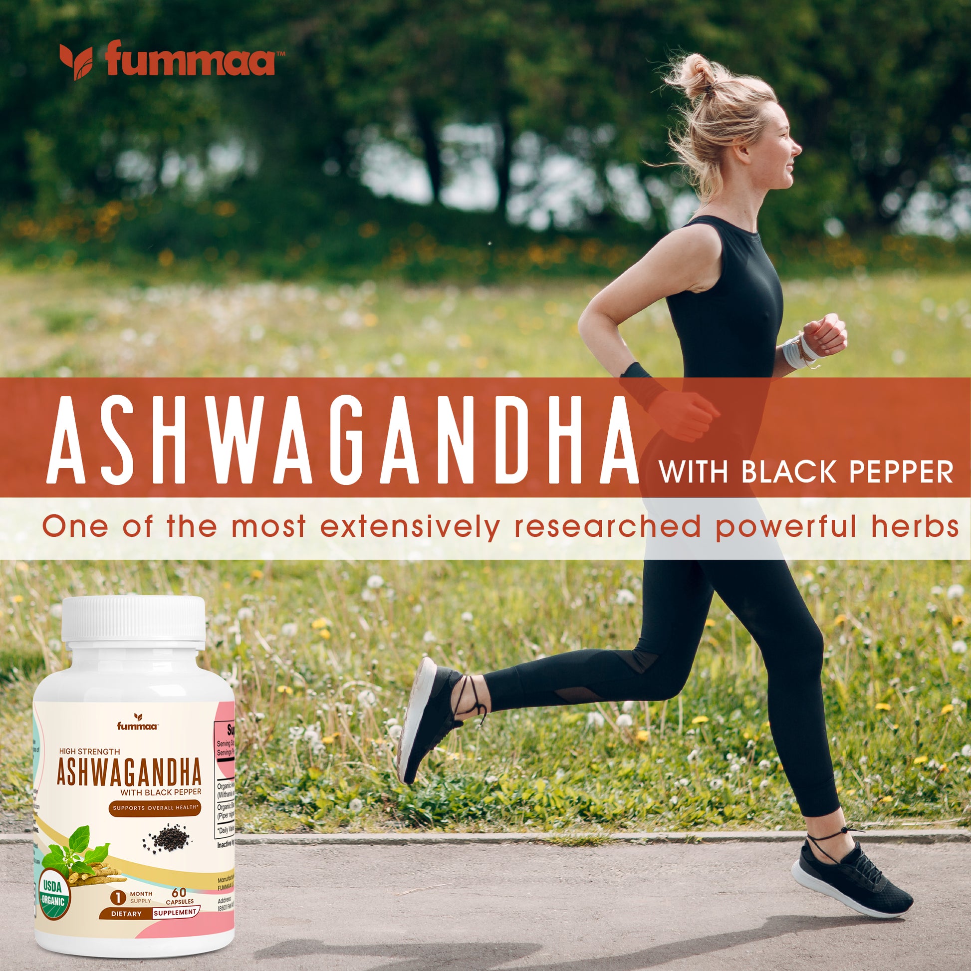 ashwagandha with black pepper capsules
