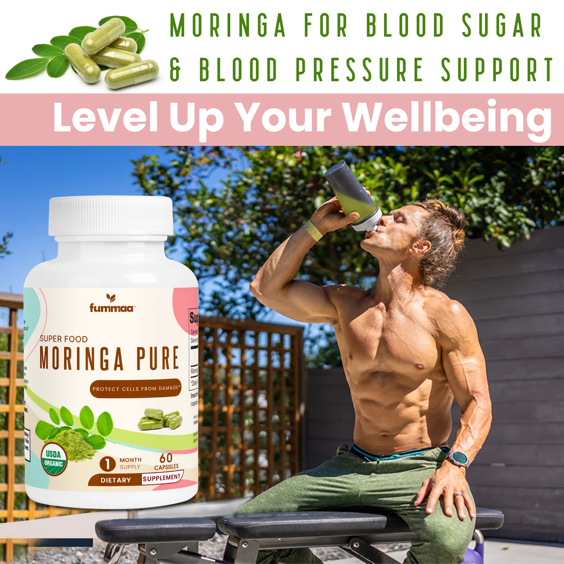 best moringa capsules for blood sugar and blood pressure support