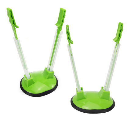 Soporte para dos bolsas de congelador: rejillas ajustables para bolsas